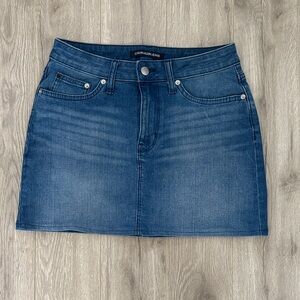 Calvin Klein Dark Blue Mini Skirt
